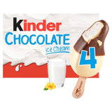 Kinder chocolate ice cream sticks 4 x 55ml, UK version
