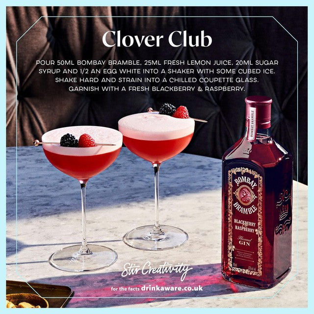 Bombay Sapphire Bramble blackberry and raspberry gin 70cl - British product