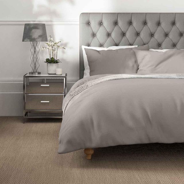 M&S Comfortably Cool Lyocell Rich Duvet Cover, King Size (5 ft), Dark Grey