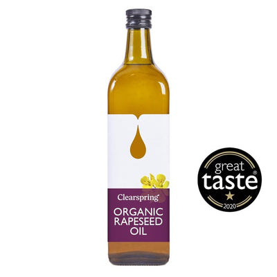 Clearspring Organic Cold Pressed Rapeseed Oil 1L