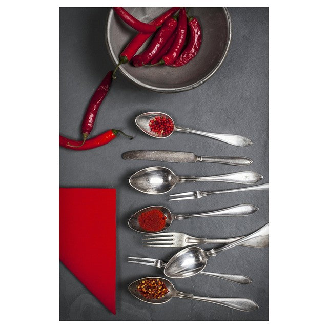 Duni red compostable 2 ply paper napkins 125 pack, imported from the UK