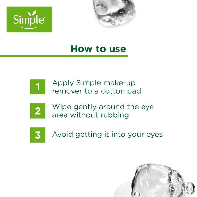 Simple eye makeup remover 125ml (British brand)