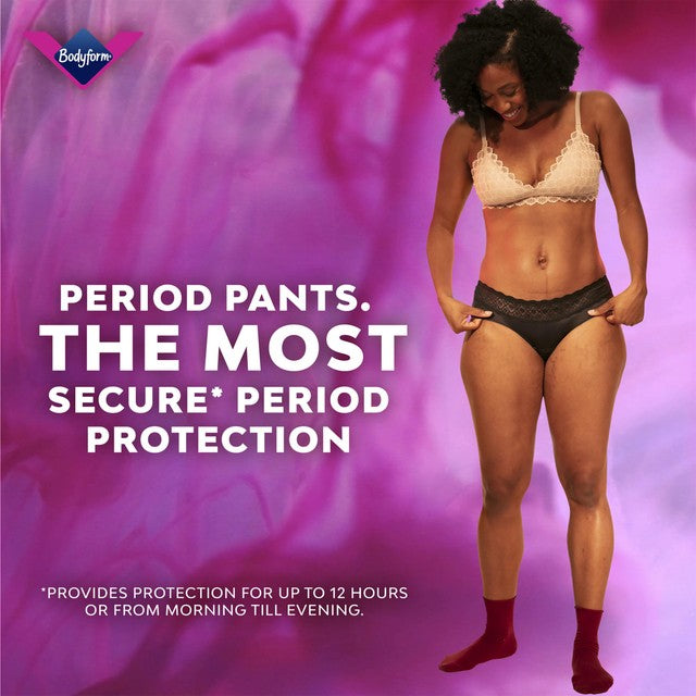 Bodyform Bikini Black Period Pants M - British product