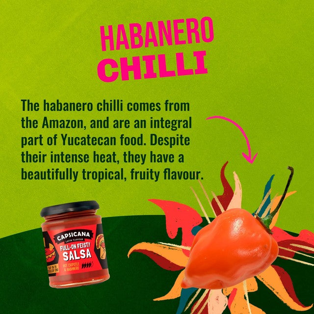 Capsicana Full On Feisty Salsa 285g - British product