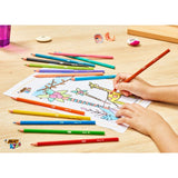 BIC Kids Tropicolors colouring pencils wallet of 24 - British product