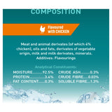 Purina One Hydralife with chicken cat supplement 6x50g pouches, imported from the UK