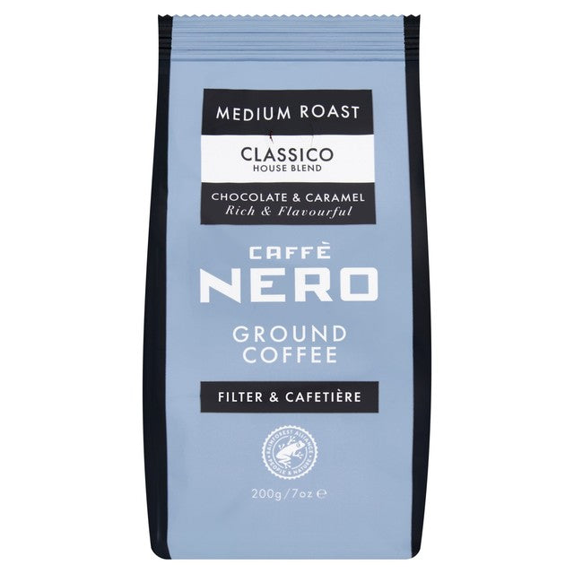 Caffe Nero Classico ground coffee 200g - British product