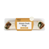 M&S hoisin duck wrap, imported from the UK
