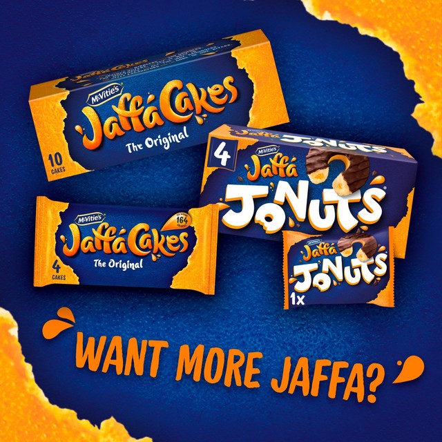 McVitie's Jaffa Cakes Original 198g, imported from the UK