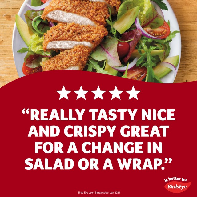 Birds Eye Southern Fried Chicken Breast Steaks in Breadcrumbs 540g - British product