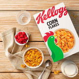 Kellogg's Corn Flakes breakfast cereal 450g, imported from the UK