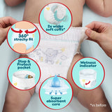 Pampers Premium Protection nappy pants size 6 (15kg+), imported from the UK