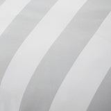Catherine Lansfield Cove Stripe Silver Double Duvet Set - British product