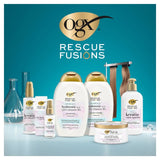Ogx Rescue Fusions Hyaluronic Acid Conditioner 385ml, imported from the UK
