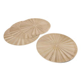 Mikasa gold round placemats 38cm, imported from the UK