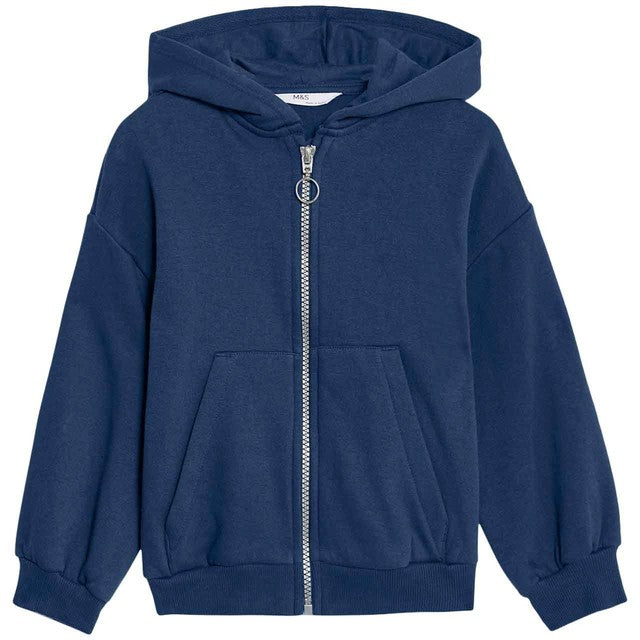 M&S kids hoodie Indigo 2-3 years, imported from the UK