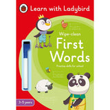 Ladybird First Words A Learn with Ladybird Wipe-Clean Activity Book 3-5 years