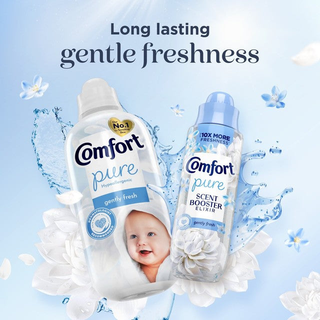 Comfort Pure Gently Fresh Sensitive fabric conditioner 930ml - British product