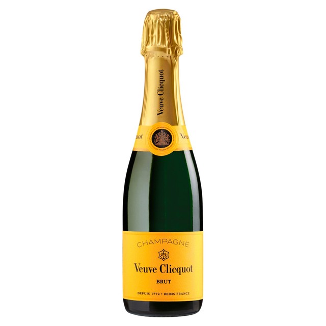 Veuve Clicquot Yellow Label Champagne 37.5cl (British brand)