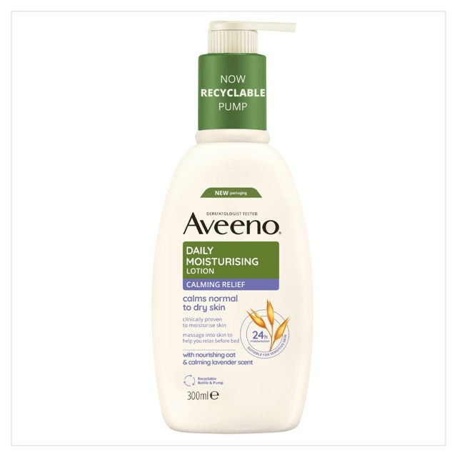 Aveeno body lotion lavender scent 300ml - British product