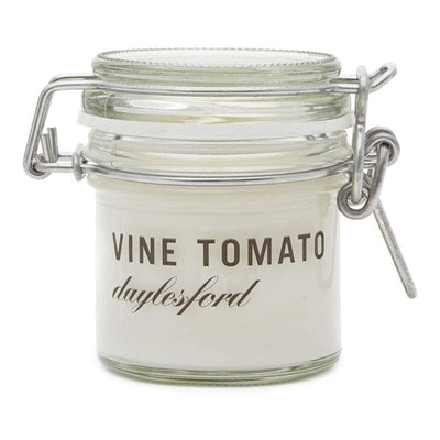 Vine Tomato Scented Candle with Natural Wax and Reusable Glass Container, 80g
