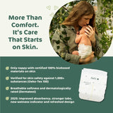 Naty BioEmbrace Big Pack nappies Size 3 (4-9kg), imported from the UK