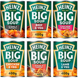 Heinz chicken and bacon chunky big soup 400g, UK version