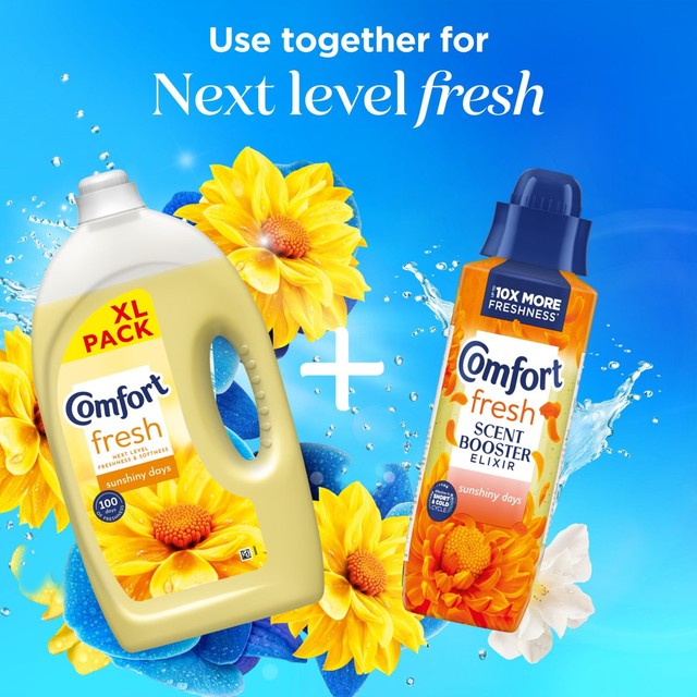 Comfort fabric conditioner Sunshiny Days 2490ml - British product