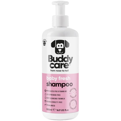 Buddycare Waterless Dry Dog Shampoo Baby Fresh 500ml