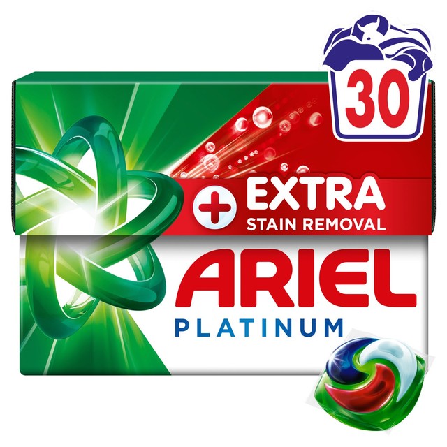 Ariel Platinum Bio Pods washing capsules 30 washes - British product