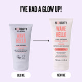 Noughty Wave Hello curl defining cream 150ml, imported from the UK