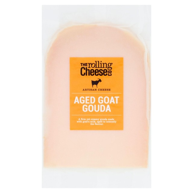 Rolling Cheese Co aged goat gouda cheese 200g (British brand)