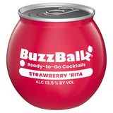 BuzzBallz canned cocktail Strawberry 'Rita 200ml - British product
