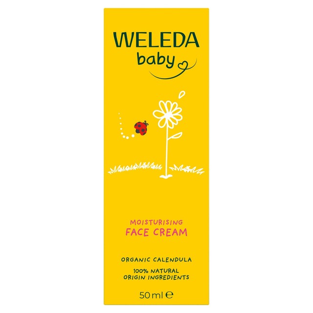 Weleda Calendula Baby Face Cream 50ml (British brand)