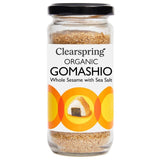Clearspring Organic Gomashio Whole Sesame with Sea Salt 100g - British product