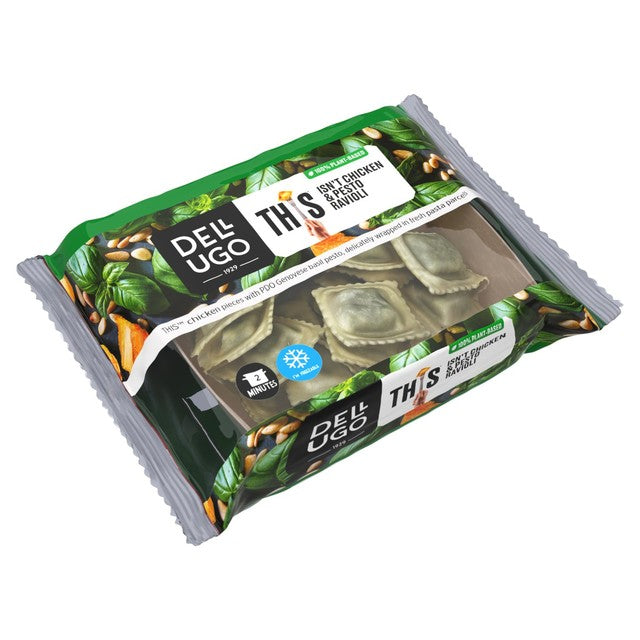 Dell'Ugo THIS Isn't Chicken & Pesto Ravioli - British product