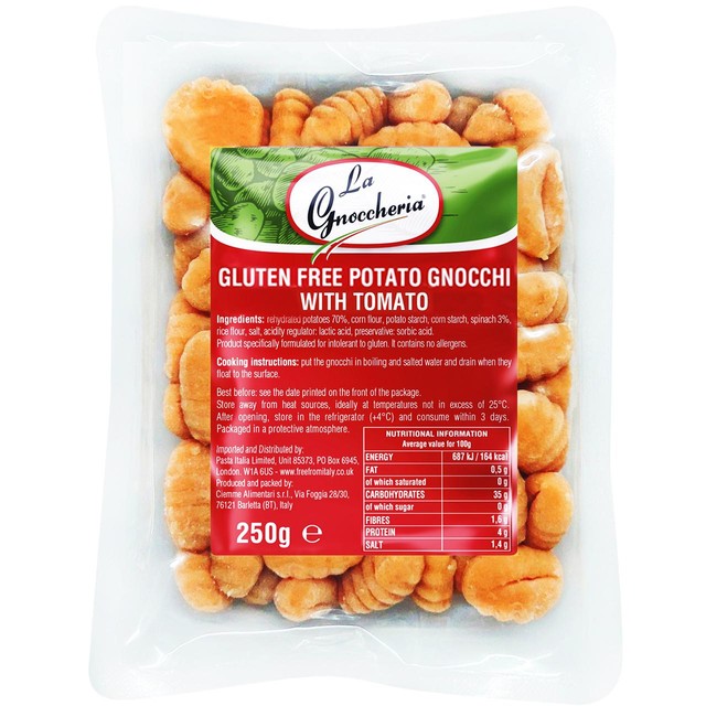 Ciemme Gluten Free Tomato Potato Gnocchi 250g - British product
