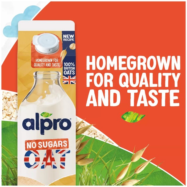 Alpro oat drink no sugar 1L - British product