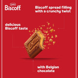 Lotus Biscoff milk chocolate bar with Biscoff spread 180g, imported from the UK