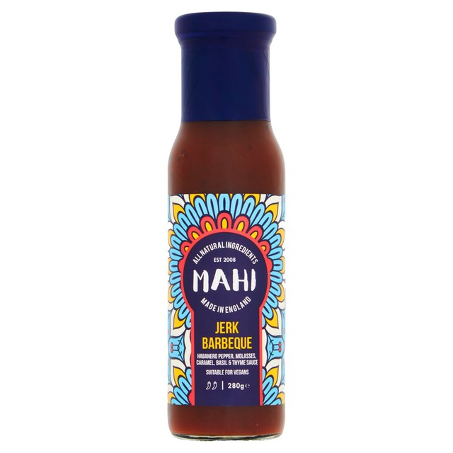 Mahi Jerk Barbecue Sauce 280ml, imported from the UK