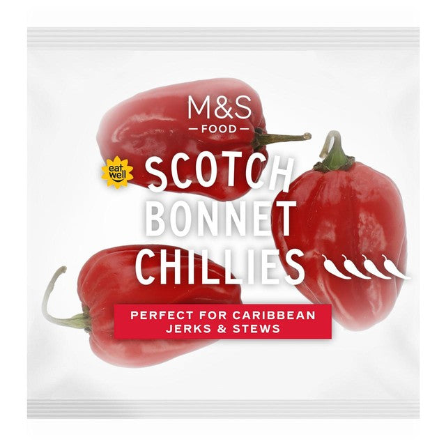 M&S Scotch Bonnet Chillies 50g, imported from the UK