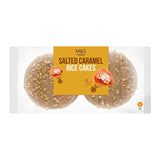 M&S Salted Caramel Rice Cakes 114g, imported from the UK