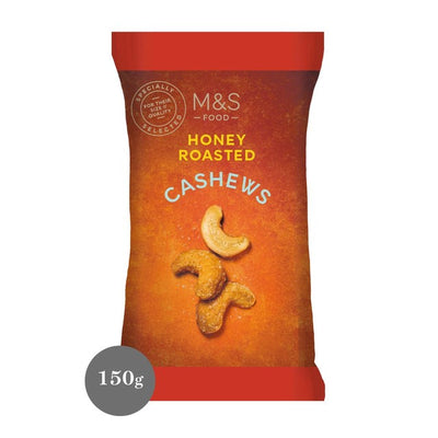 M&S Honey Roasted Cashew Nuts 150g