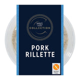 M&S slow cooked pork rillette 140g, imported from the UK