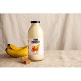 Tom Parker banana fudge flavoured milk 500ml (British brand)