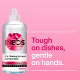 INEOS washing up liquid Rhubarb + Pomegranate 500ml, UK version
