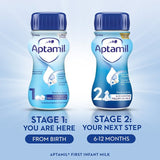 Aptamil first infant baby milk formula ready to feed 200ml - British product