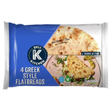 Deli Kitchen Greek Style Flatbread 4 x 80g - British product
