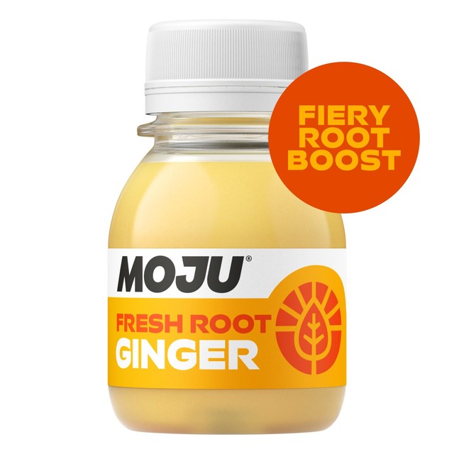 Moju Ginger Vitality Shot 60ml, imported from the UK