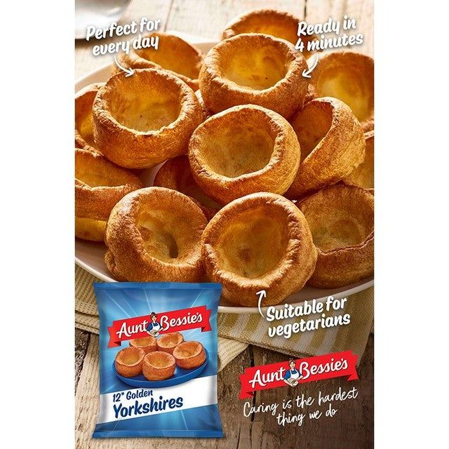Aunt Bessie's Golden Yorkshires Yorkshire puddings 190g - British product